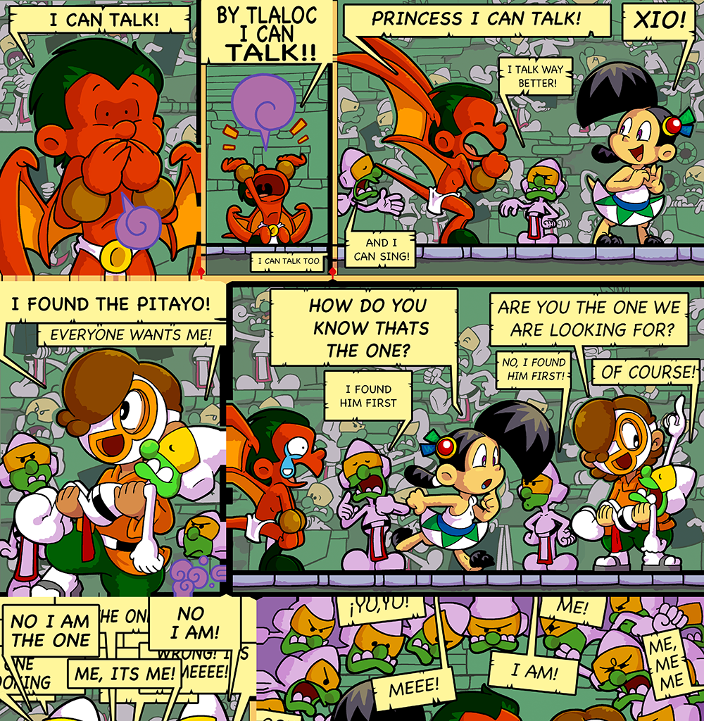 Macoatl - Episode 194, Page 1: The Pitayos 95